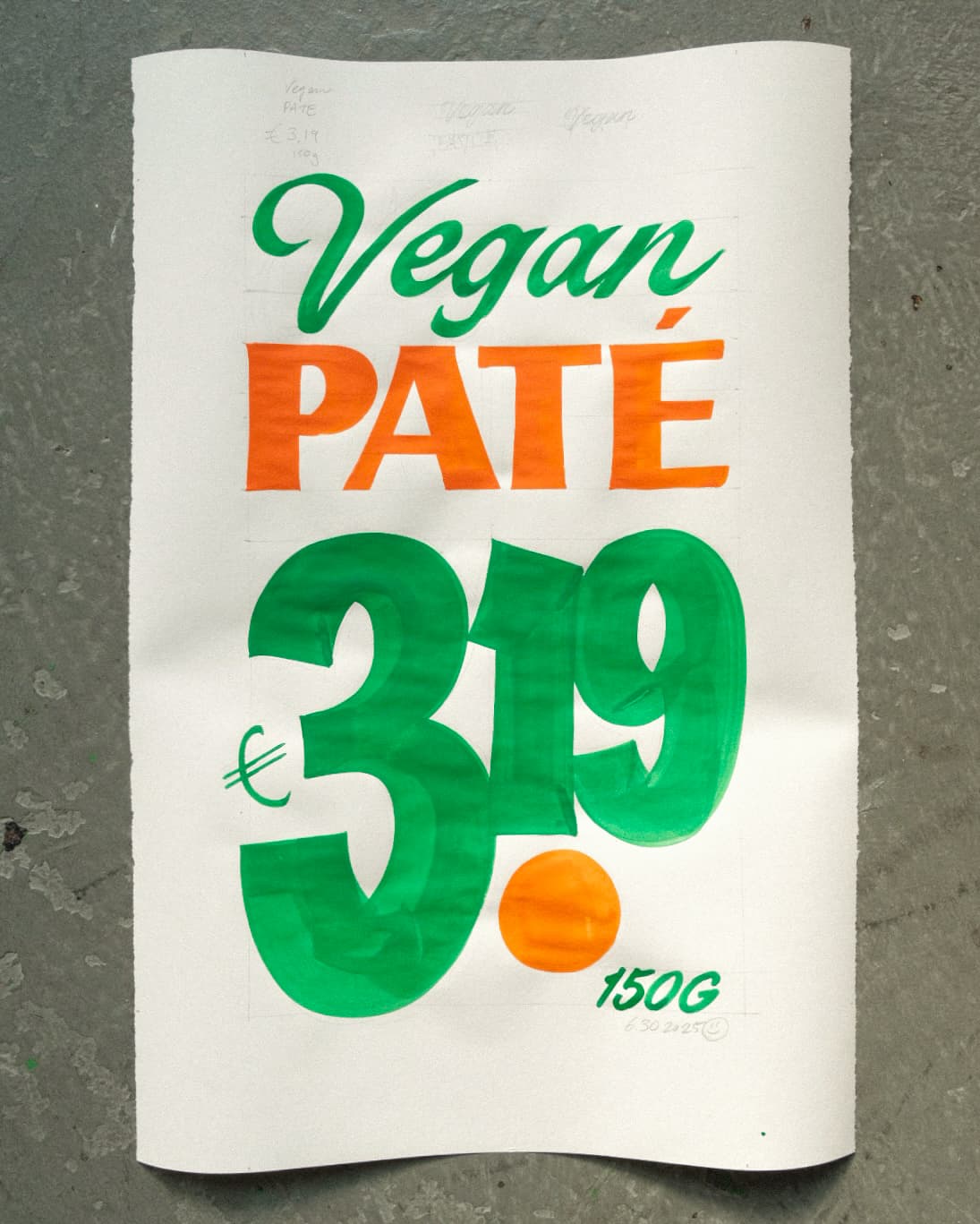 Grocery signs