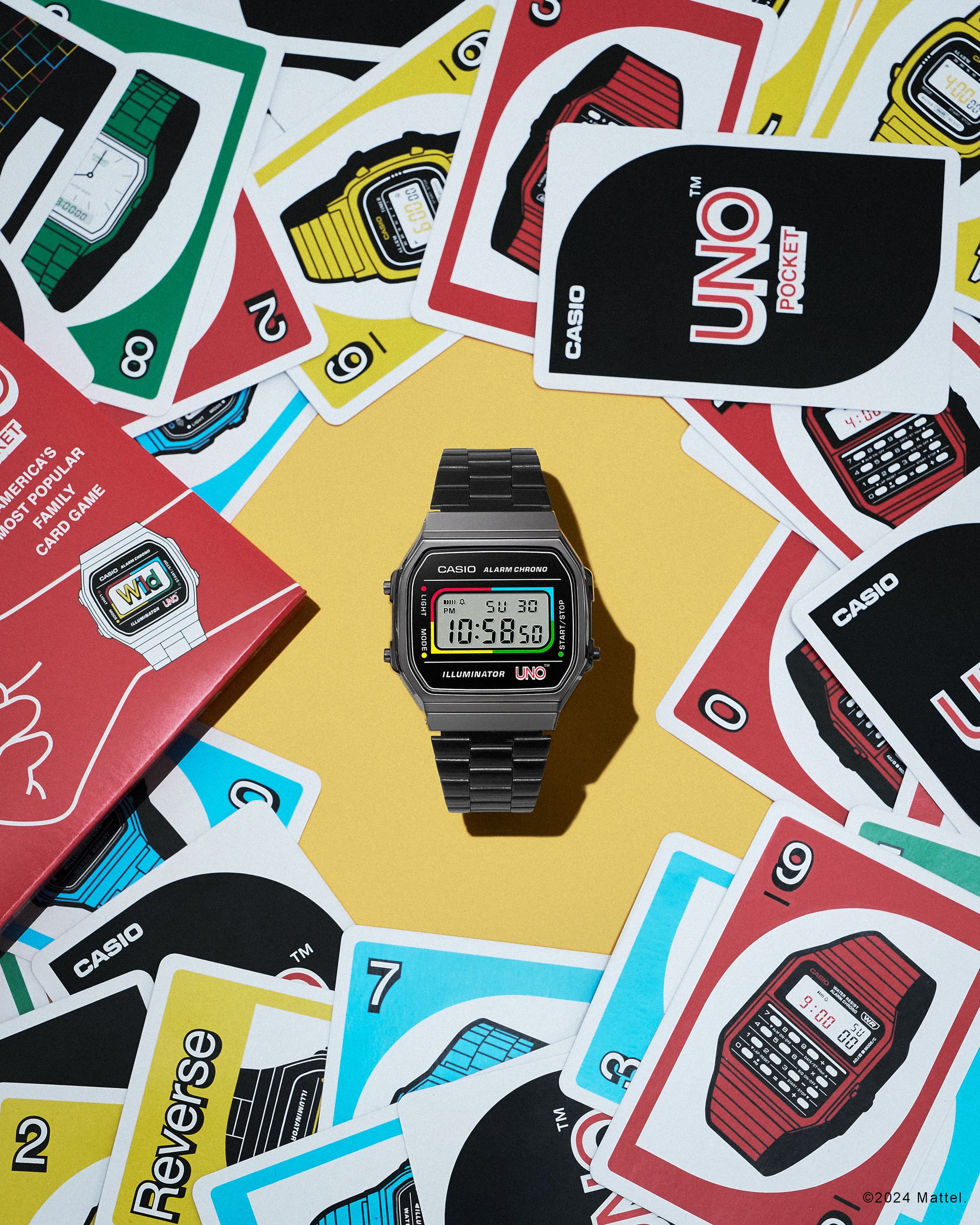 CASIO x UNO Banner